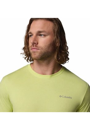 Camiseta Hombre Columbia PARSONS POINT S BACK Amarillo Columbia