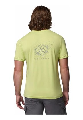 Camiseta Hombre Columbia PARSONS POINT S BACK Amarillo Columbia