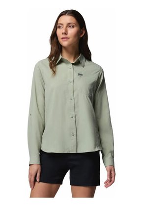 Camisa Mujer Columbia SILVER RIDGE UTILITY Crema Columbia
