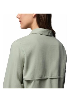 Camisa Mujer Columbia SILVER RIDGE UTILITY Crema Columbia