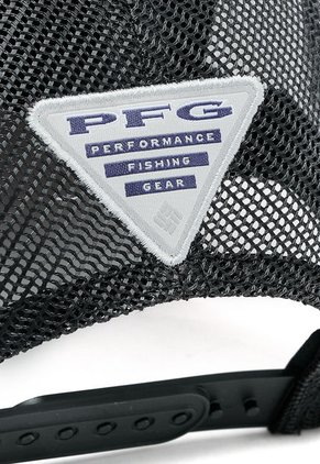 Gorra Para Pesca Negra Columbia PFG