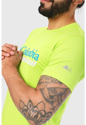 Camiseta Verde-Azul Columbia