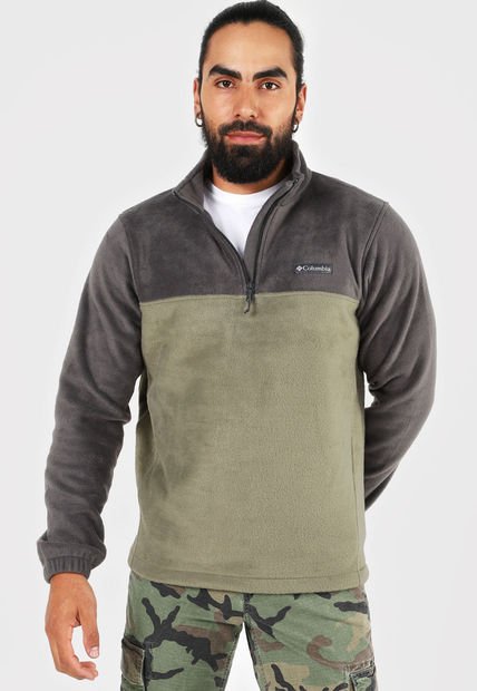Buzo Verde Oliva-Gris Columbia Steens Mountain