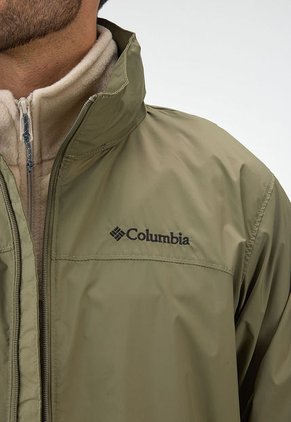 Chaqueta Verde Oliva Columbia Glennaker Lake II Rain