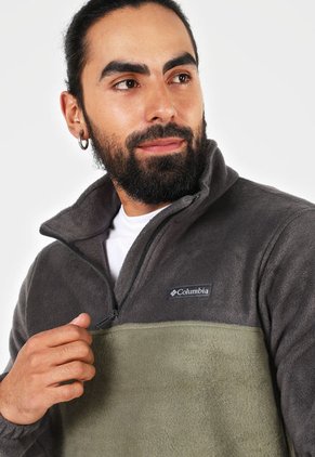 Buzo Verde Oliva-Gris Columbia Steens Mountain