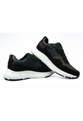 Tenis Hombre Casual -Herreros- Oporto Negro