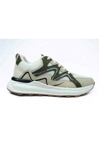 Teni Hombre Casual -Herreros- Snake Beige Verde COMERCIALIZADORA HERREROS SAS