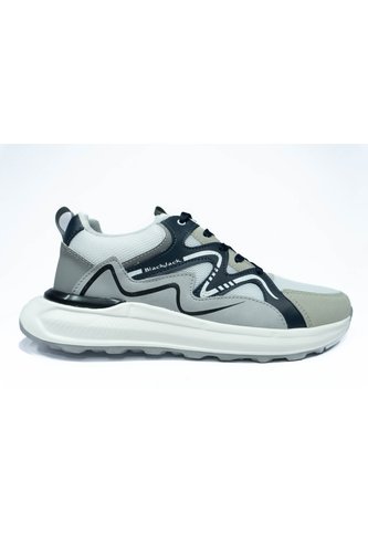 Teni Hombre Casual -Herreros- Snake Gris Azul COMERCIALIZADORA HERREROS SAS