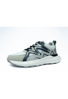 Teni Hombre Casual -Herreros- Snake Gris Azul