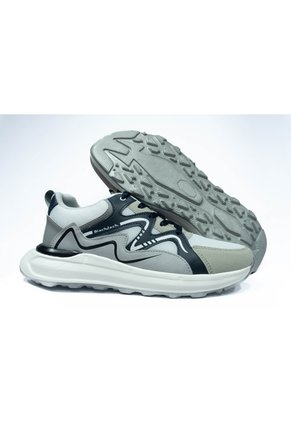 Teni Hombre Casual -Herreros- Snake Gris Azul