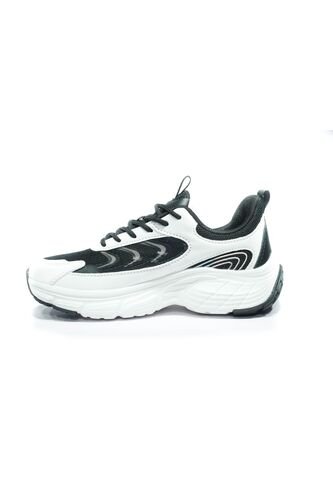 Teni Dama Casual -Herreros- D-054B Blanco Negro  COMERCIALIZADORA HERREROS SAS