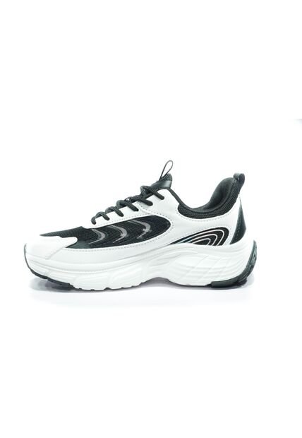 Teni Dama Casual -Herreros- D-054B Blanco Negro 