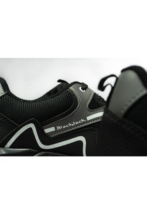 Teni Hombre Casual -Herreros- Snake Negro Gris