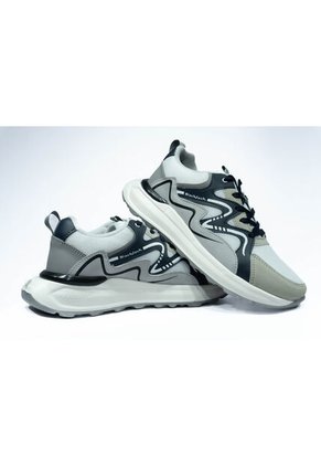 Teni Hombre Casual -Herreros- Snake Gris Azul