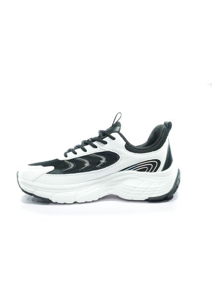 Teni Dama Casual -Herreros- D-054B Blanco Negro 