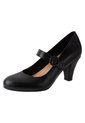Zapatos Kimberlee De Tacón Para Mujer  Negro Comfort Plus 191056 de Comfort
