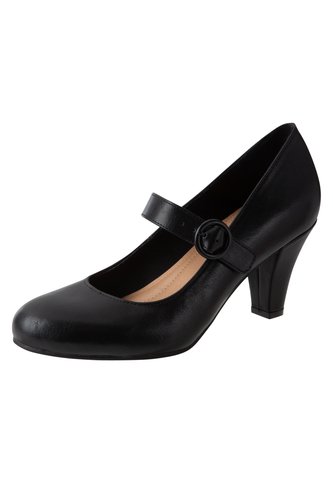 Zapatos Kimberlee De Tacón Para Mujer  Negro Comfort Plus 191056 Comfort