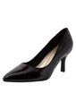 Zapatillas Puntiagudas Janine Para Mujer Negro Comfort Plus 191044 de Comfort