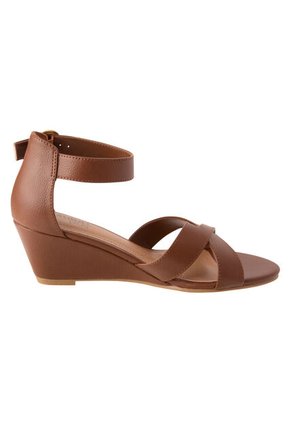 Zaparos De Cuña Prue Mid Para Mujer Cogñac Comfort Plus 193103