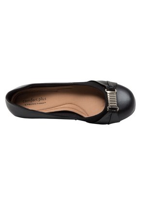 Zapatos De Cuña Deedee Para Mujer Negro Comfort Plus 190447