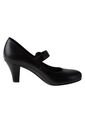 Zapatos Kimberlee De Tacón Para Mujer  Negro Comfort Plus 191056 de Comfort