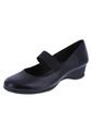 Zapatos De Cuña Gretchen Para Mujer Negro Comfort Plus 191433 de Comfort