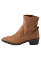 Botines Bumble Con Tacón Para Mujer Bronceado Comfort Plus 195512 de Comfort