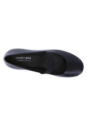 Zapatos De Cuña Gretchen Para Mujer Negro Comfort Plus 191433