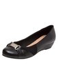 Zapatos De Cuña Deedee Para Mujer Negro Comfort Plus 190447 de Comfort