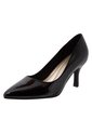 Zapatillas Puntiagudas Janine Para Mujer Negro Comfort Plus 191044 de Comfort