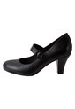 Zapatos Kimberlee De Tacón Para Mujer  Negro Comfort Plus 191056 de Comfort