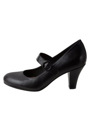 Zapatos Kimberlee De Tacón Para Mujer Negro Comfort Plus 191056