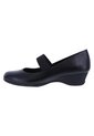 Zapatos De Cuña Gretchen Para Mujer Negro Comfort Plus 191433 de Comfort