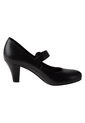 Zapatos Kimberlee De Tacón Para Mujer  Negro Comfort Plus 191056 de Comfort