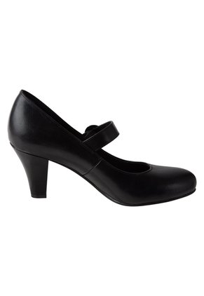 Zapatos Kimberlee De Tacón Para Mujer Negro Comfort Plus 191056