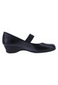 Zapatos De Cuña Gretchen Para Mujer Negro Comfort Plus 191433 de Comfort