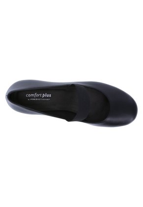 Zapatos De Cuña Gretchen Para Mujer Negro Comfort Plus 191433