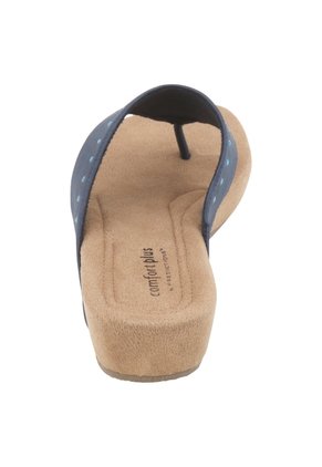 Sandalias Navy Comfort Para Mujer Azul Comfort Plus 192883