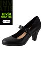 Zapatos Kimberlee De Tacón Para Mujer  Negro Comfort Plus 191056 de Comfort