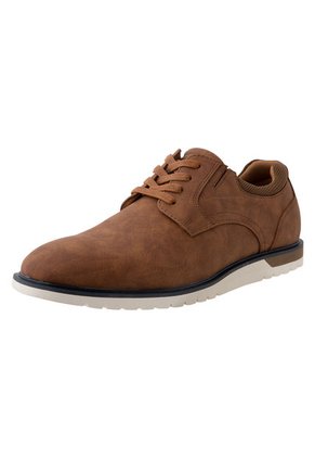Zapatos Casuales Fortis Tipo Oxford Para Hombre Cogñac Comfort Plus 197515 Payless