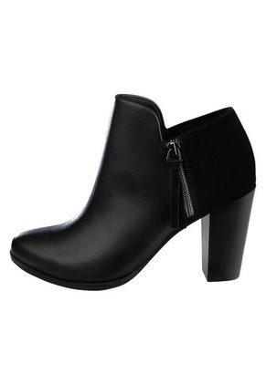 Botines Tracy Para Mujer Negro Comfort Plus 195796