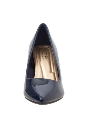 Zapatillas Puntiagudas Janine Para Mujer Azul Comfort Plus 191042 Payless