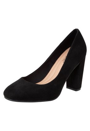 Tacones Kendel Hiblock Para Mujer Negro Comfort Plus 193143 Payless