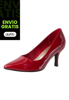 Zapatillas Puntiagudas Janine Mid Para Mujer Rojo Comfort Plus 191041 Payless