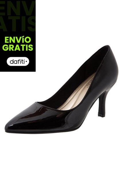 Zapatillas Puntiagudas Janine Mid Para Mujer Negro Comfort Plus 191036 Payless
