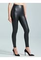Leggings Faux Leather Animal Commando Op de Commando