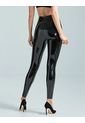 Leggings Faux Patent Leather Flare Commando Op de Commando