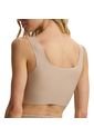 Faux Leather Crop Top Sand de Commando