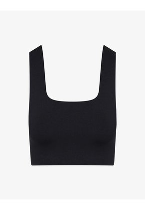 Crop Top Neoprene Squareneck Commando Op