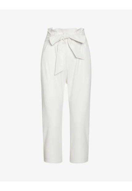 Pantalón Faux Leather Paperbag Commando Op
